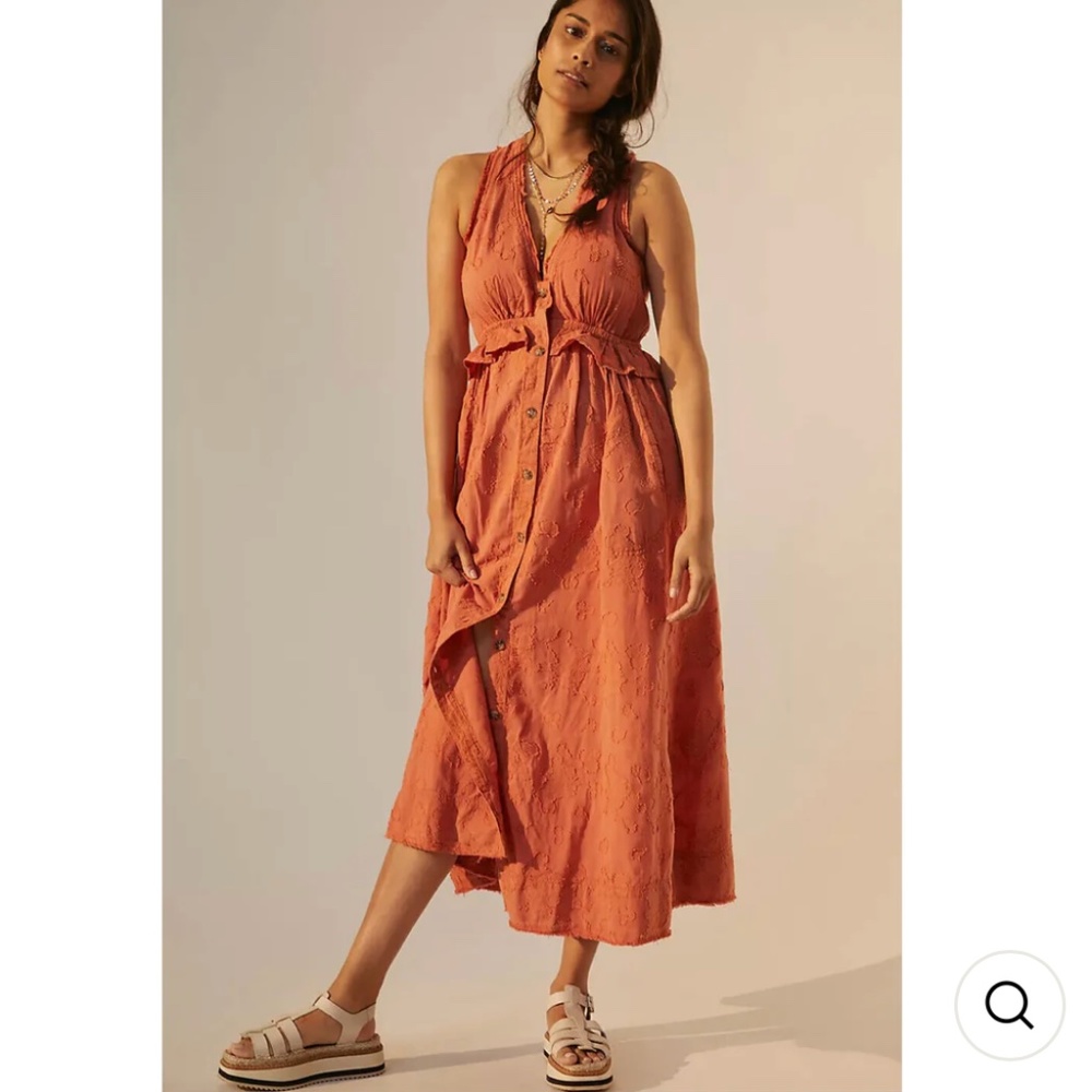 ANTHROPOLOGIE PILCRO MAXI DRESS SIZE M